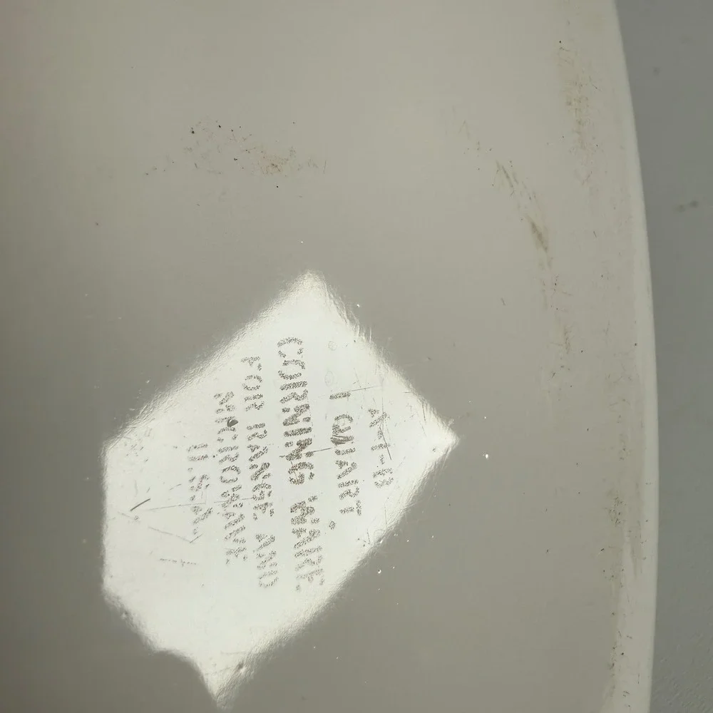 Corning Ware Spice of Life L'Echalote 1 Quart Casserole Dish A-1-B White Vintage